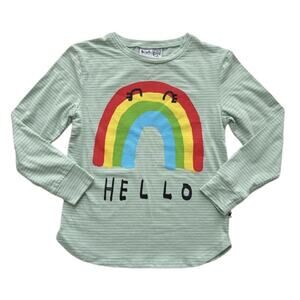 Minti Rainbow Hello Bye Shirt